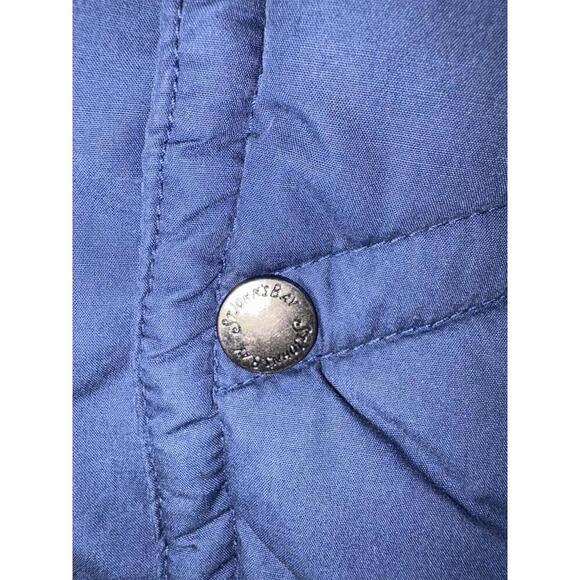 St. John's Bay Puffer Vest Men's L Navy Full Zip Quilted Lined Warm - Picture 3 of 15